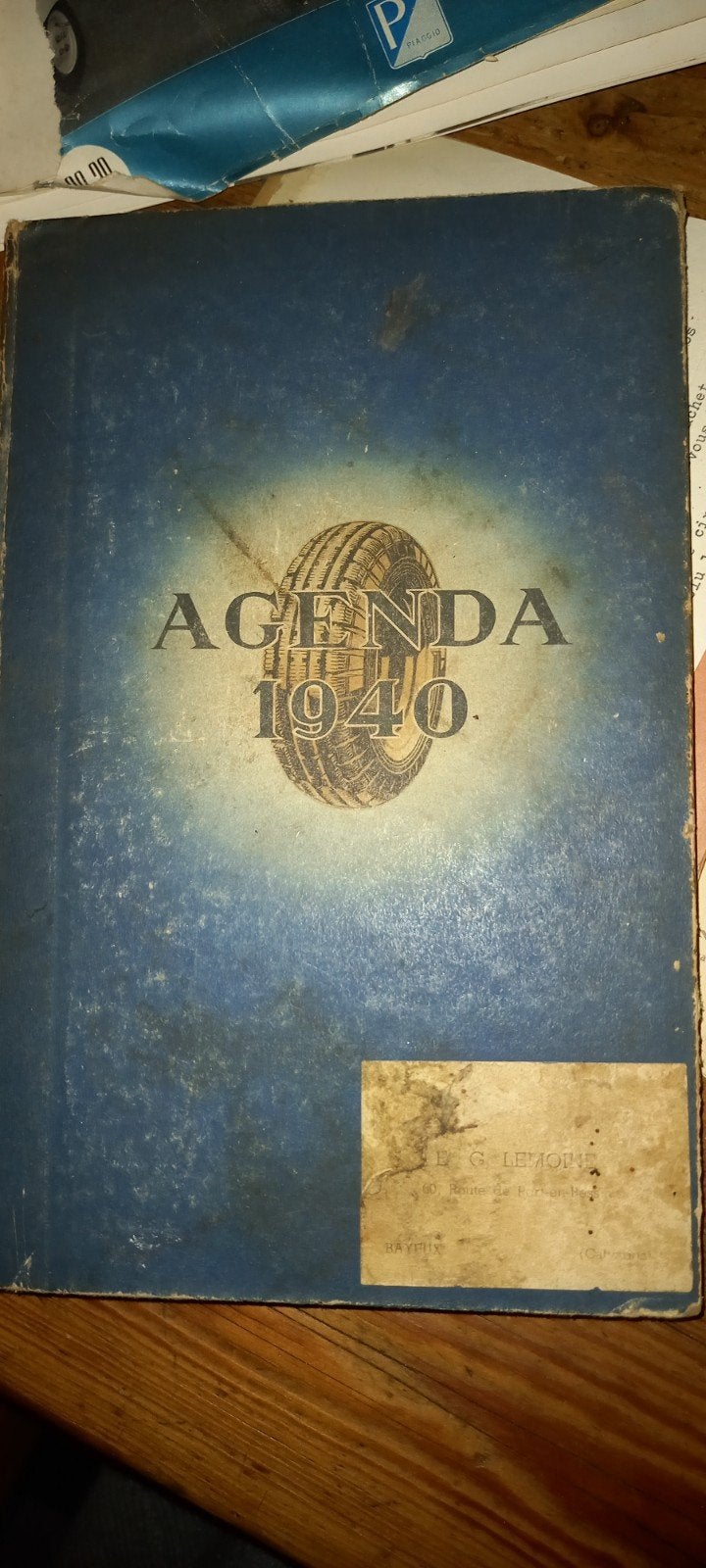 agenda Dunlop 1940, Antiquités & Art, Enlèvement ou Envoi
