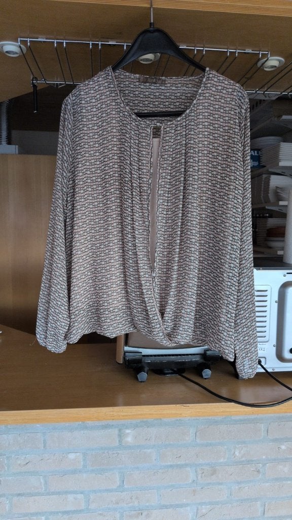 bloes van Mer & Sud - maat 6- 10€, Kleding | Dames, Blouses en Tunieken, Mer & Sud, Ophalen of Verzenden, Zo goed als nieuw, Maat 46/48 (XL) of groter