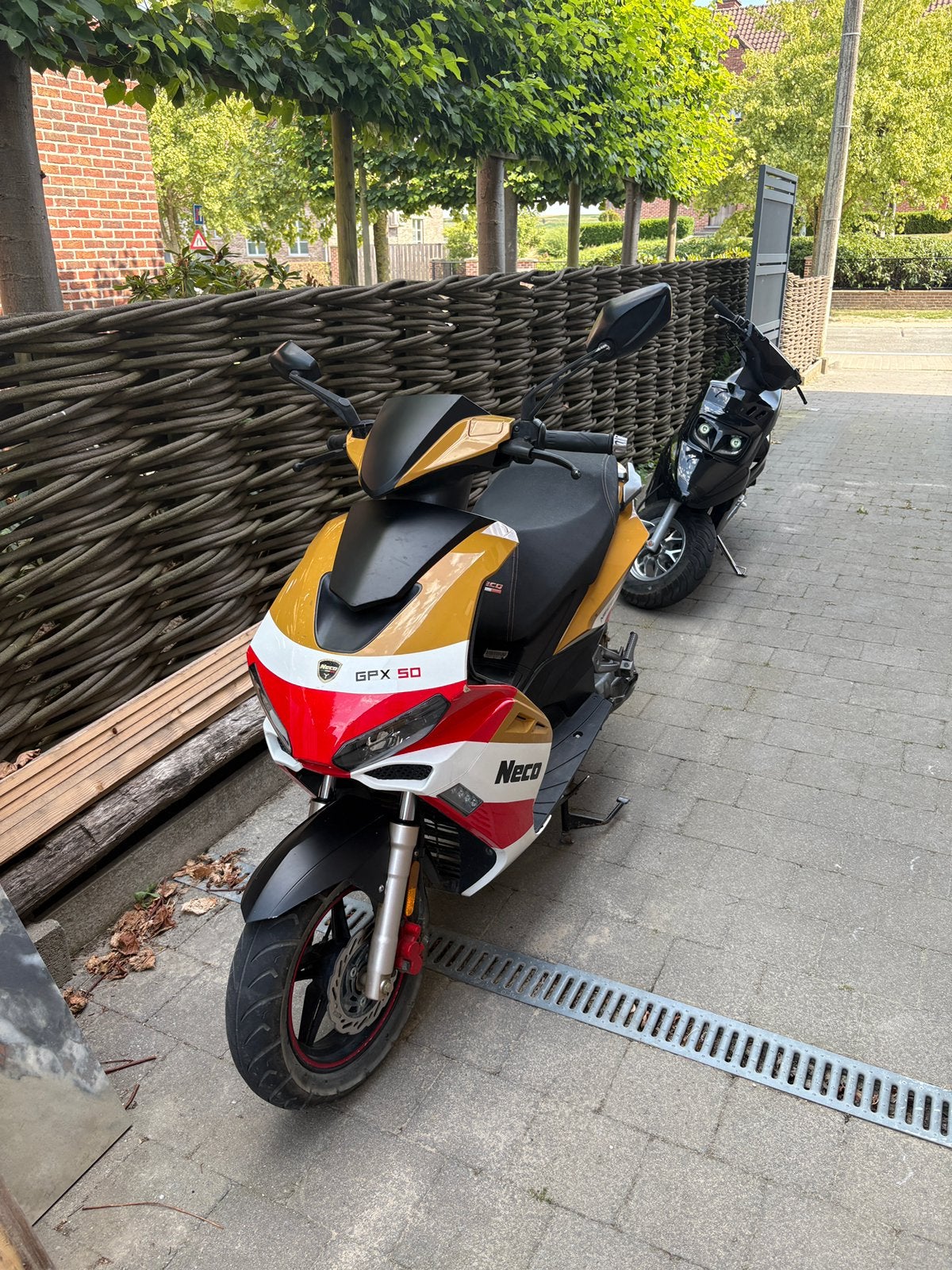Neco gpx 50cc 4takt a klasse, Vélos & Vélomoteurs, Enlèvement, Utilisé, Classe A (25 km/h), Essence