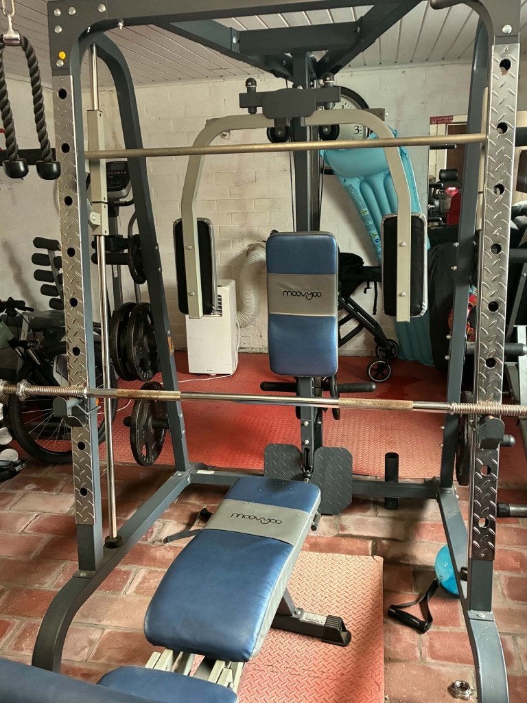 Krachtstation, Sport en Fitness, Ophalen, Benen, Gebruikt, Krachtstation