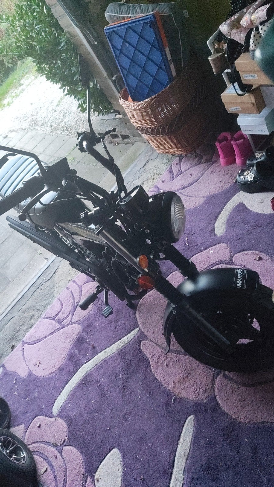 bluroc heritage 50 25cc zwart, Fietsen en Brommers, Ophalen, Overige modellen, Nieuw, Klasse A (25 km/u)