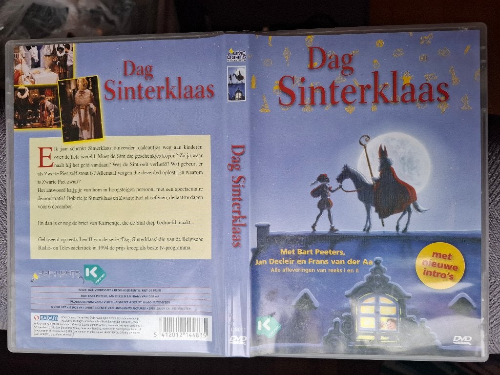 DVD Dag Sinterklaas - reeks I en II, CD & DVD, Enlèvement ou Envoi, Tous les âges, Comme neuf, Néerlandais