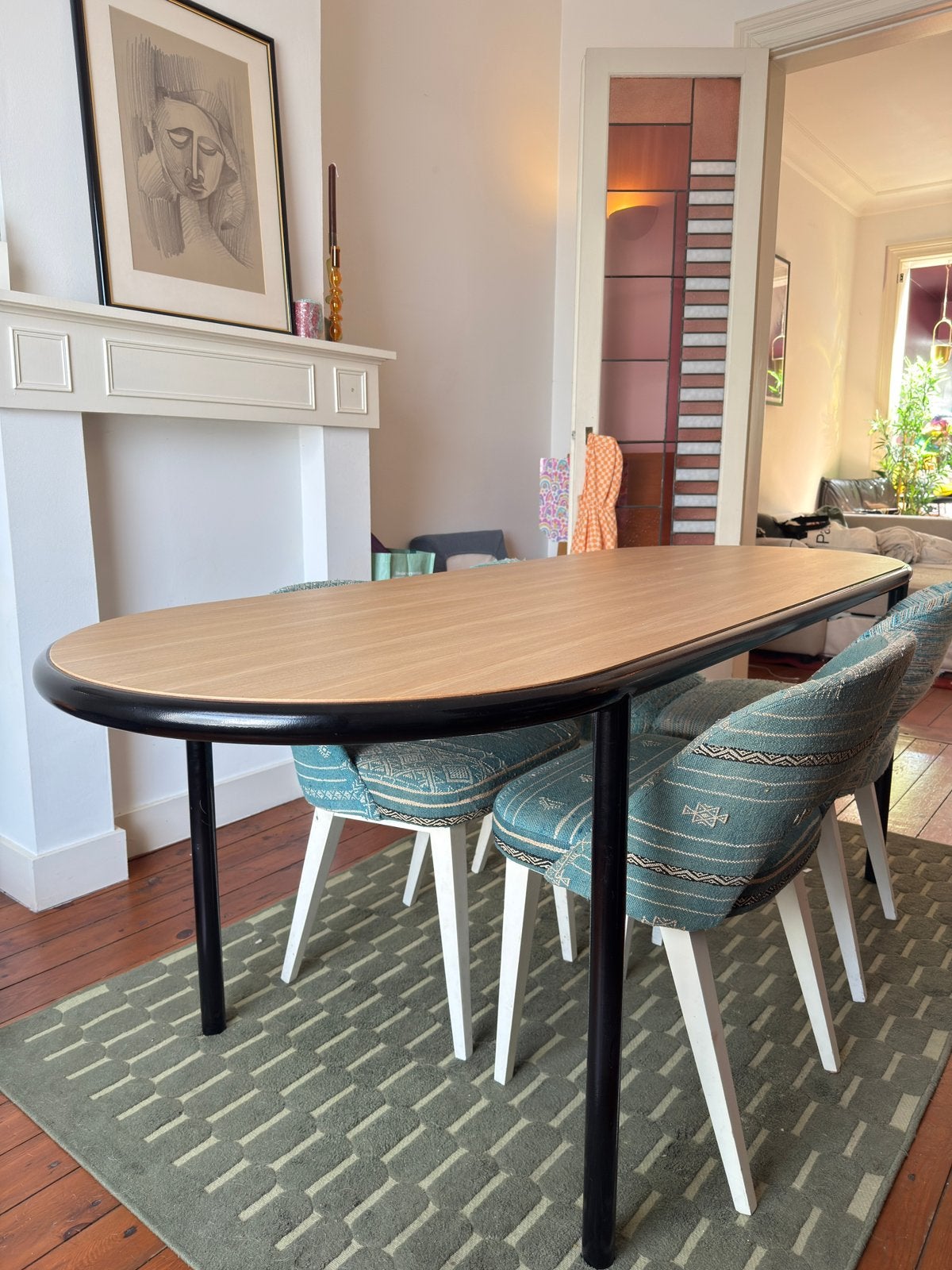 Eetkamer tafel Muller Van Severen, Maison & Meubles, Enlèvement, Comme neuf