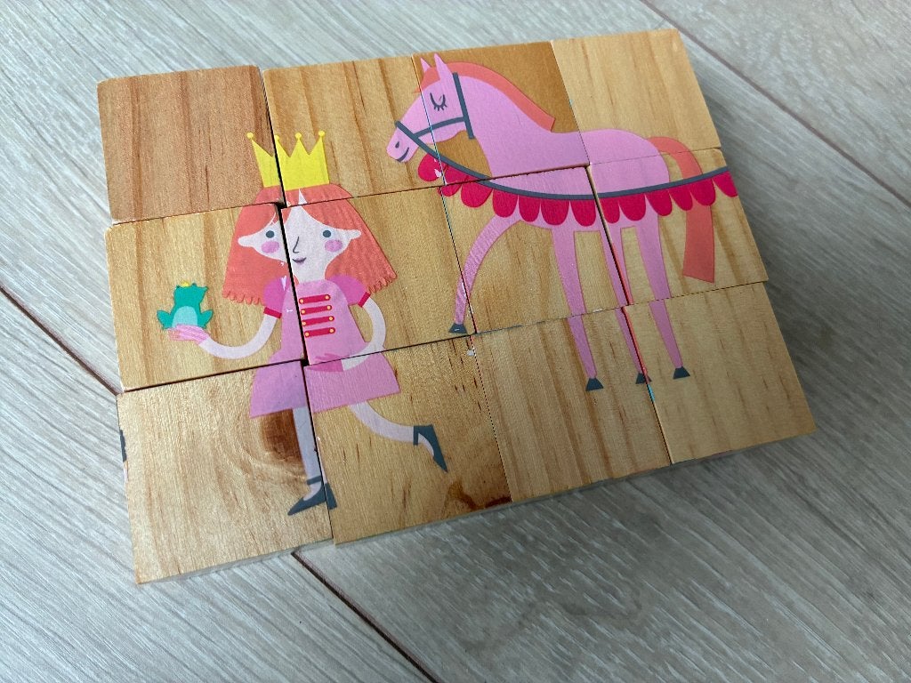 Blokpuzzel HEMA (nieuw), Kinderen en Baby's, 10 tot 50 stukjes, Ophalen of Verzenden, Zo goed als nieuw, Van hout