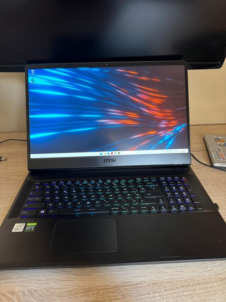 MSI leopard RTX3060 gaming laptop, Comme neuf, Enlèvement, Gaming, SSD