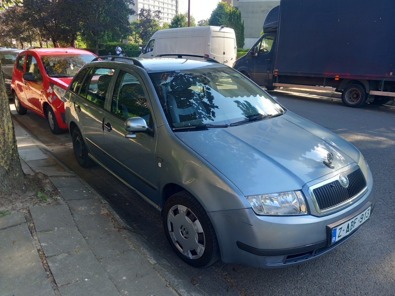 Skoda fabia 1.4 essence pret à immatriculer, Achat, Boîte manuelle, 5 portes, 1398 cm³