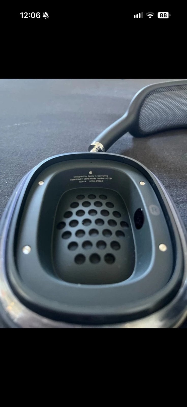 Airpod max casque, Casque anti-bruit, Enlèvement ou Envoi, Réduction de bruit, Comme neuf
