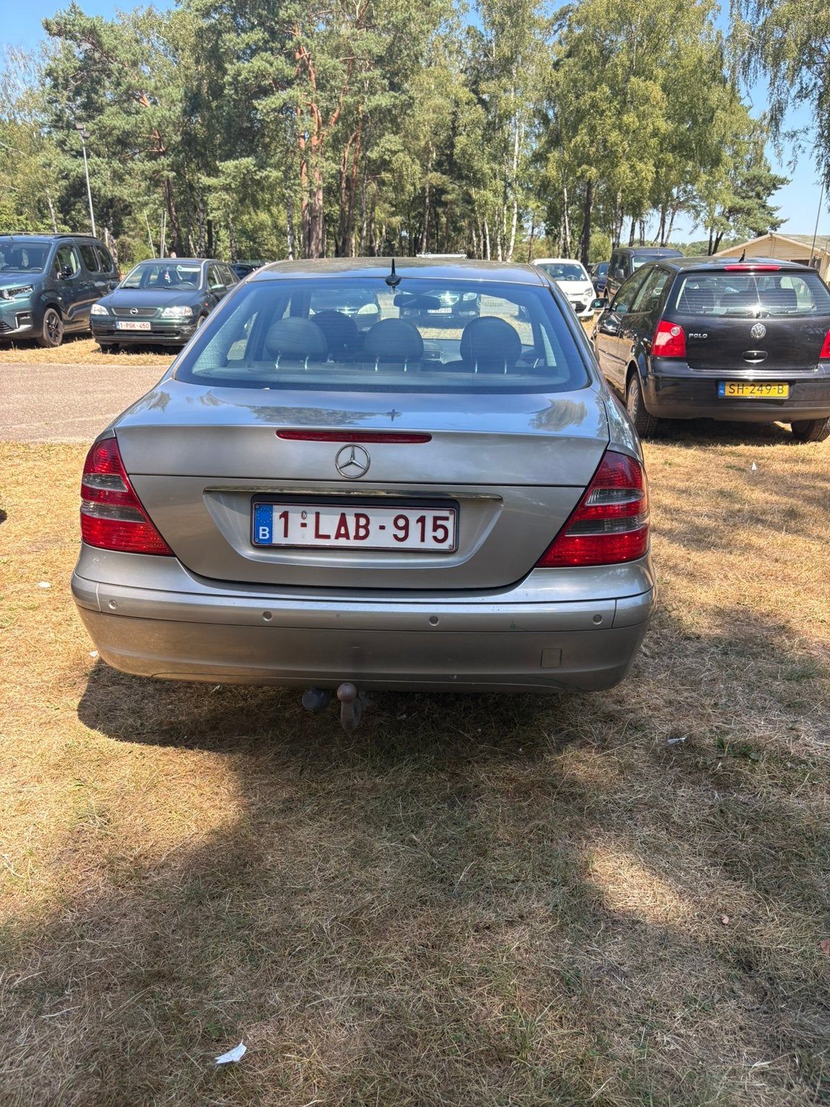 Mercedes E200CDI, Auto's, Mercedes-Benz, Automaat, 4 deurs, Zwart, Leder