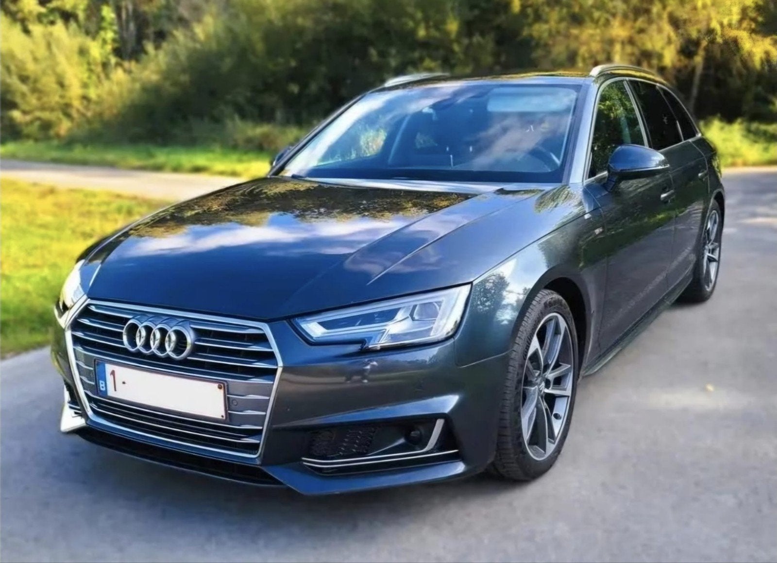 Audi A4 Avant 2.0 TDI 122 S Line, Auto's, Automaat, Euro 6, Android Auto, Leder