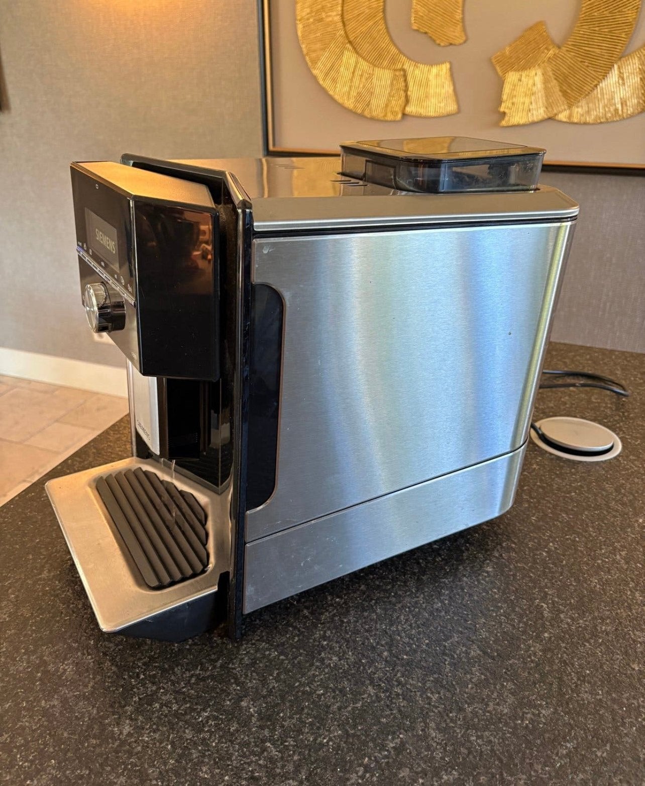 Siemens EQ.9 S300 volautomatische espressomachine., Elektronische apparatuur, Koffiezetapparaten, Ophalen, Zo goed als nieuw