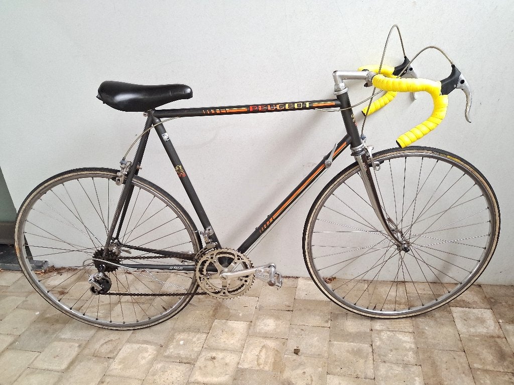Vélo de route vintage Peugeot VENTOUX grande taille 60, Vélos & Vélomoteurs, Autres marques, 10 à 15 vitesses, Frein sur jante