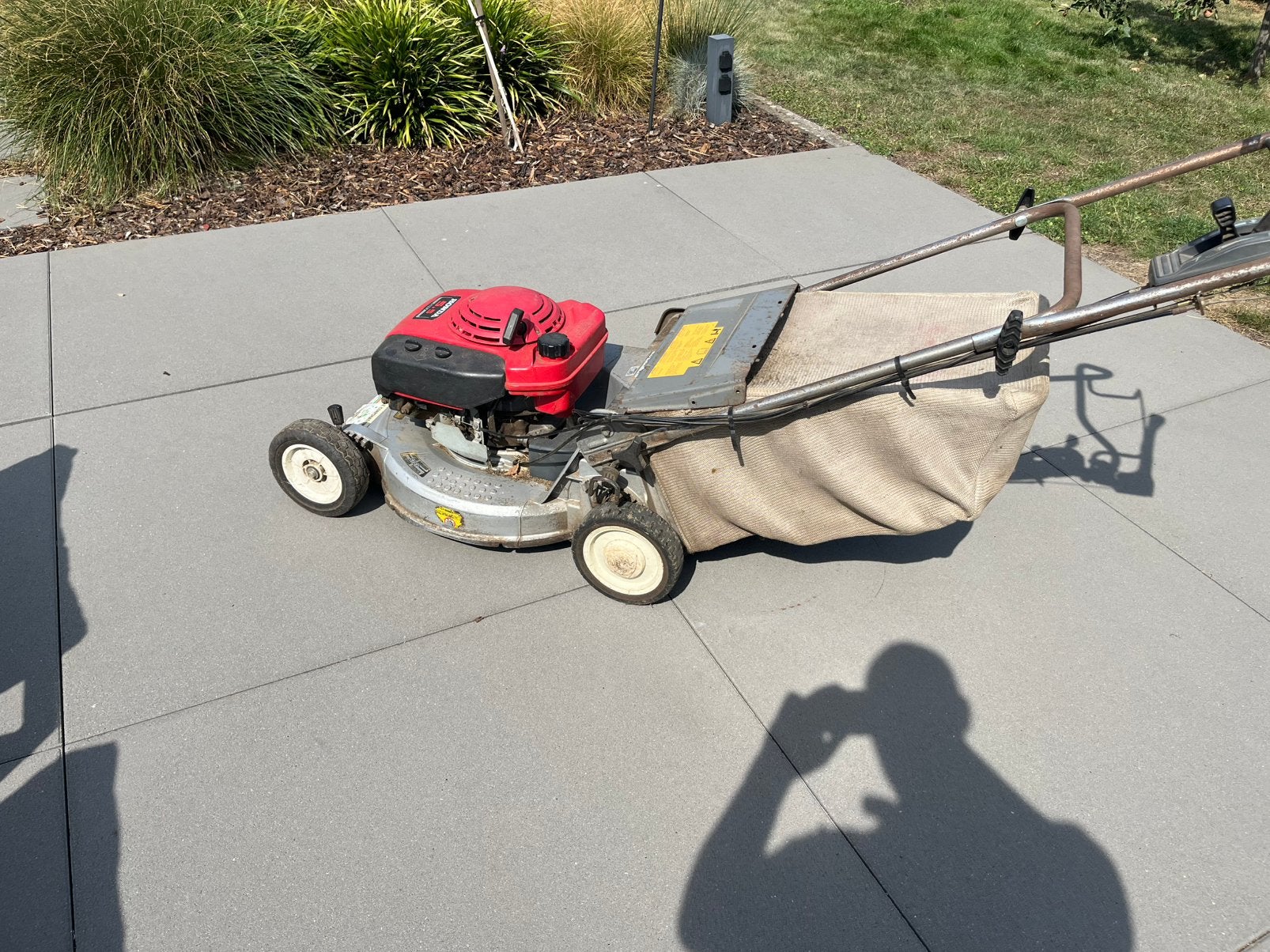 Honda/ kaaz grasmaaier Lm5360Hx 350 €, Tondeuse rotative, Tondeuses à gazon à essence, Utilisé, Bac de ramassage
