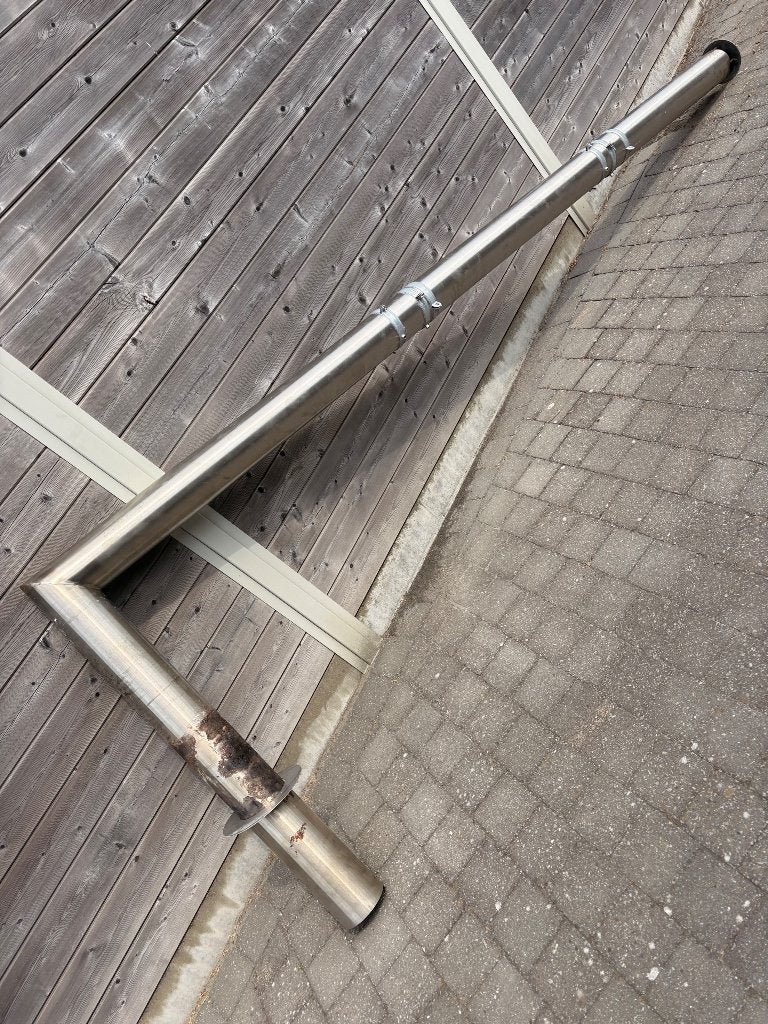 Inox kachelbuis, Doe-het-zelf en Bouw, Ophalen, Inox