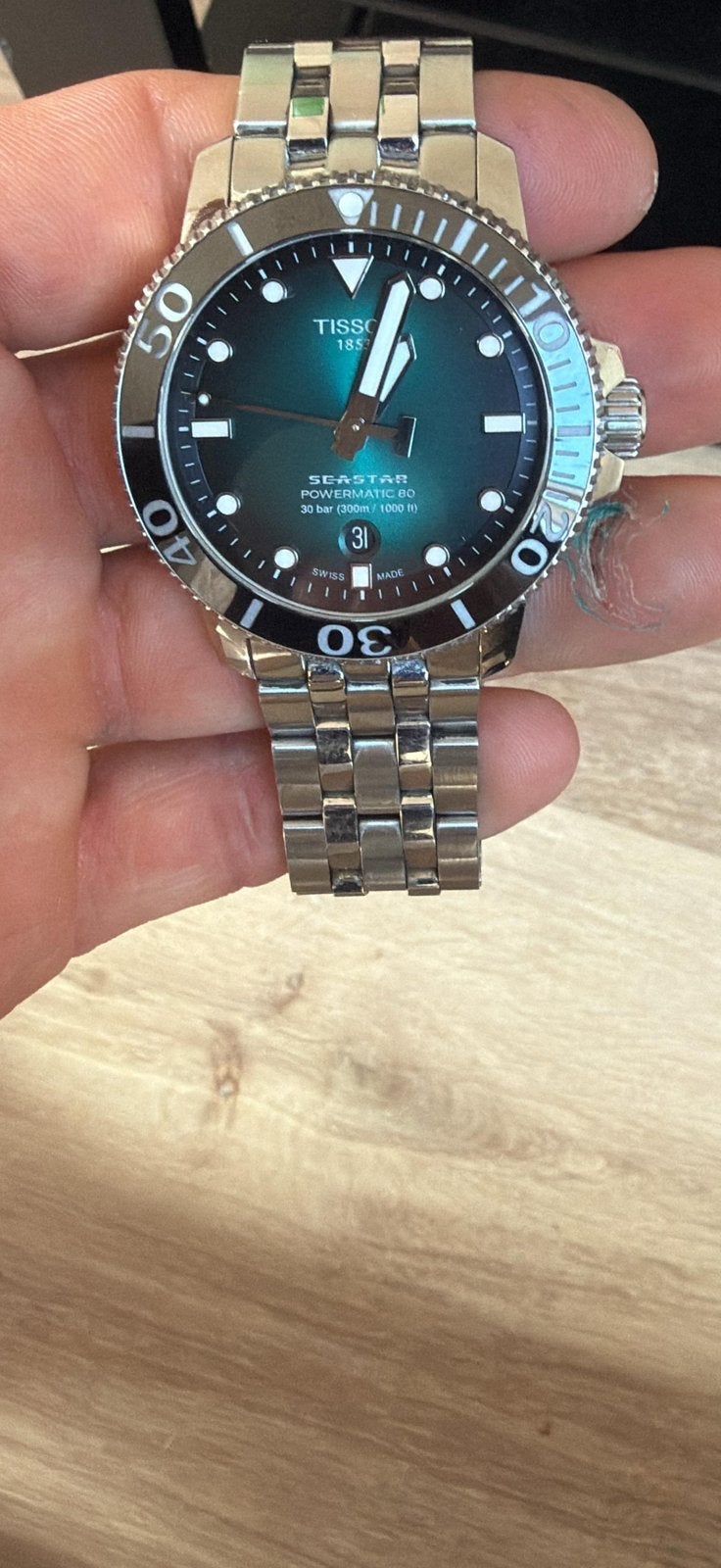 TTissot horloge, Ophalen of Verzenden, Zo goed als nieuw