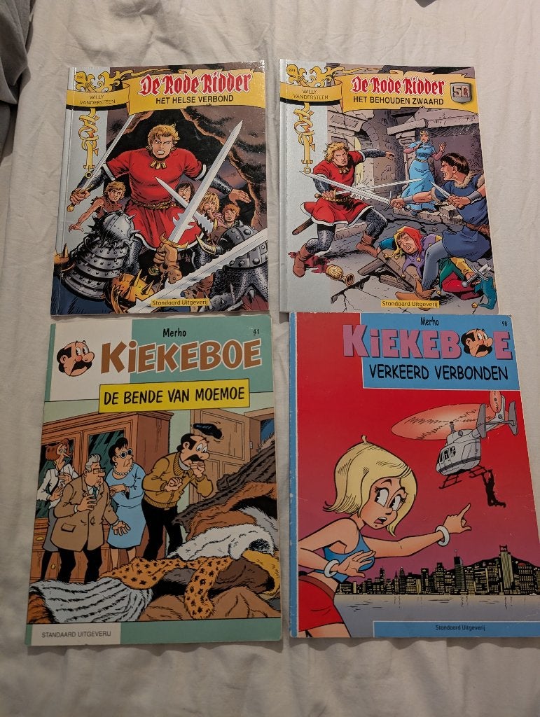 Verschillende strips, Meerdere stripboeken, Ophalen of Verzenden, Gelezen