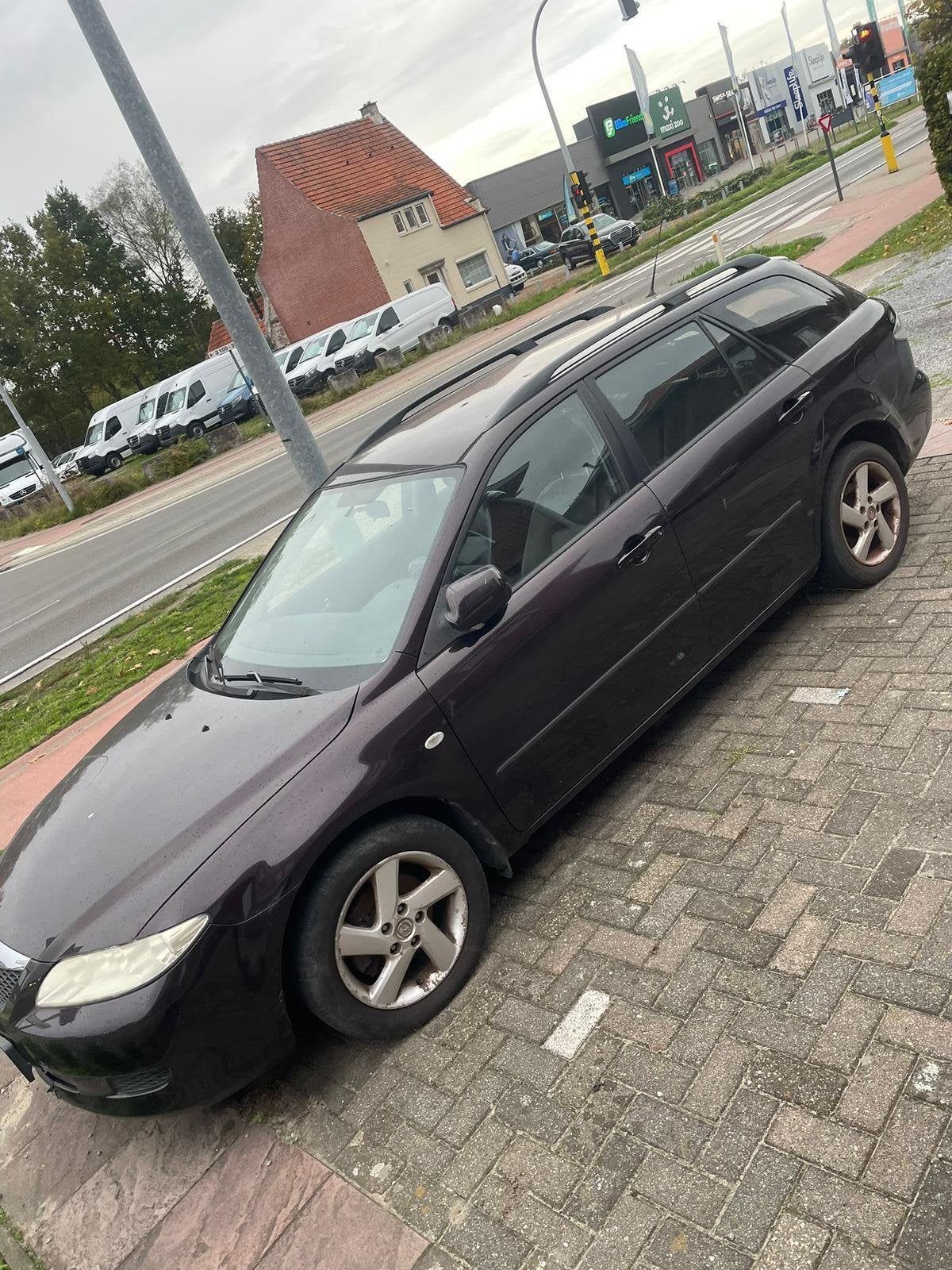 Mazda 6 || 2.0 Diesel || EXPORT, Auto's, Mazda, 1998 cc, Zwart, Bruin, 1622 kg