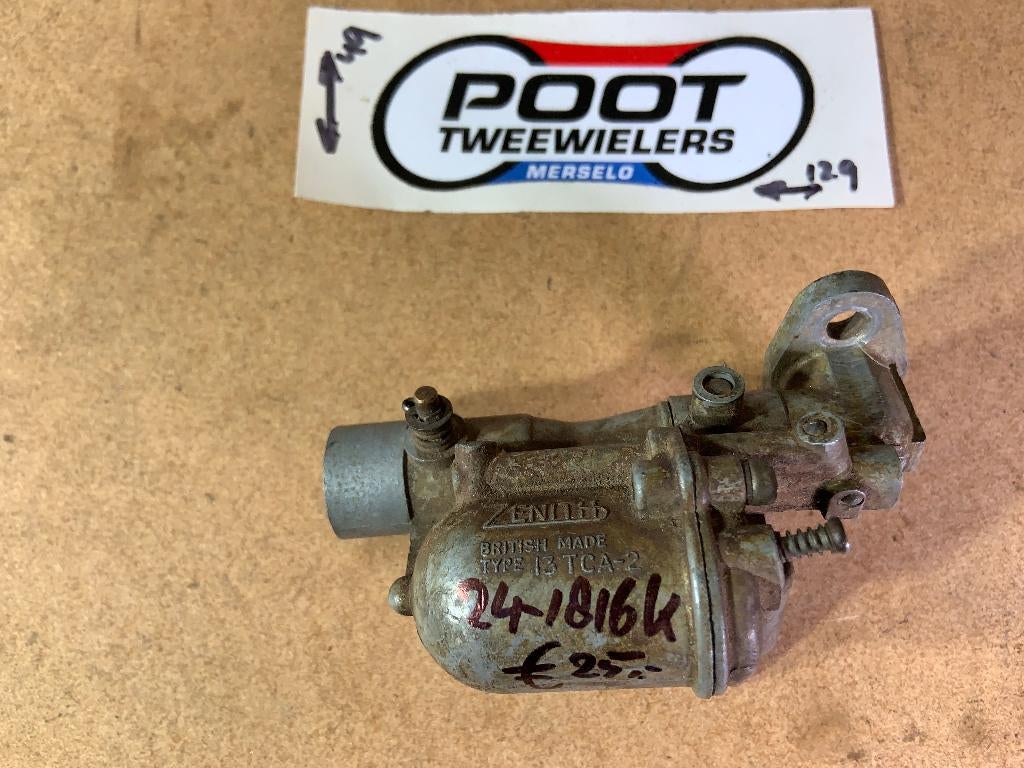 Zenith Carburateur 13, Ophalen, Gebruikt