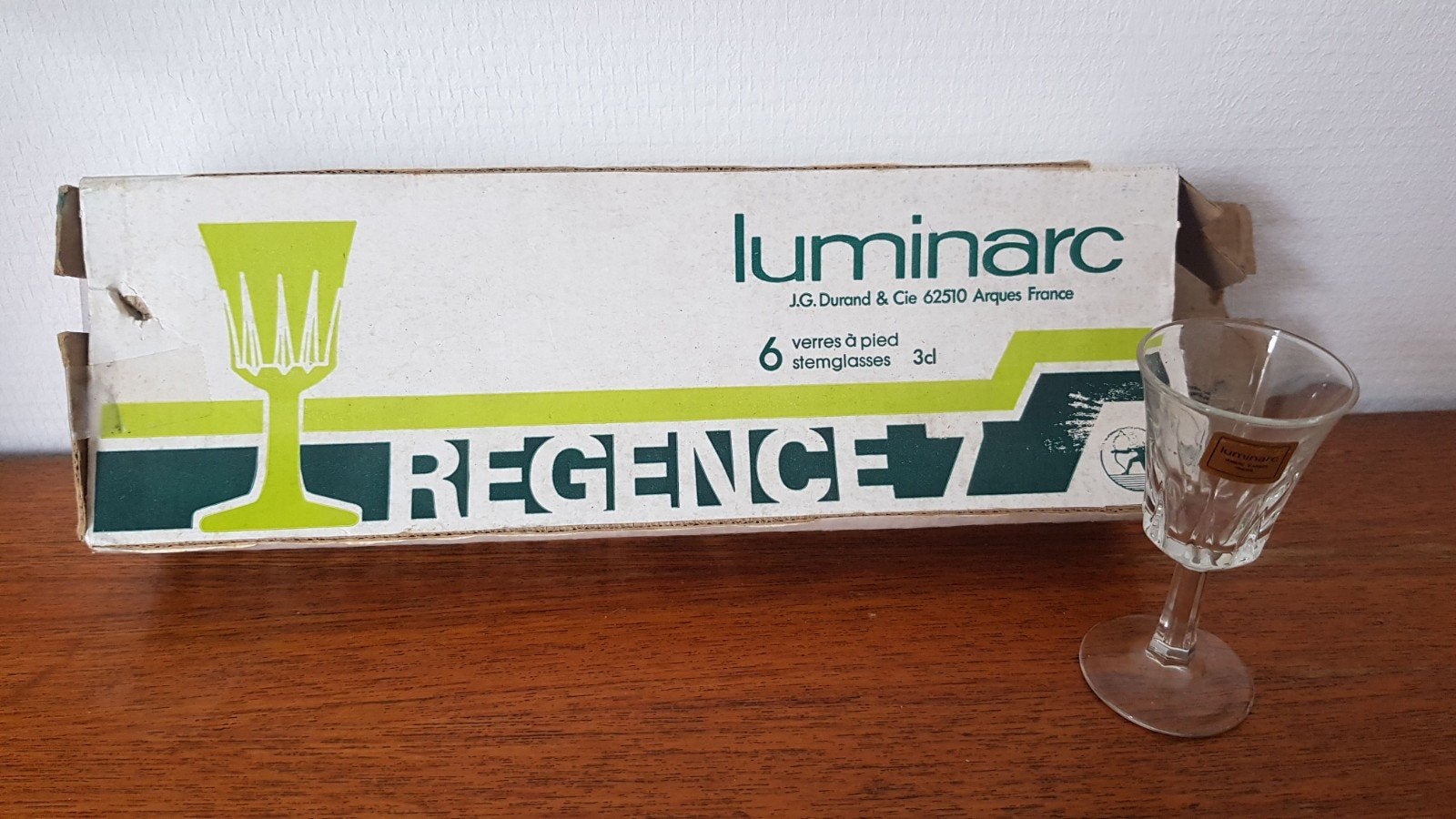 Luminarc glas (serie Regence 7) 3cl, Ophalen