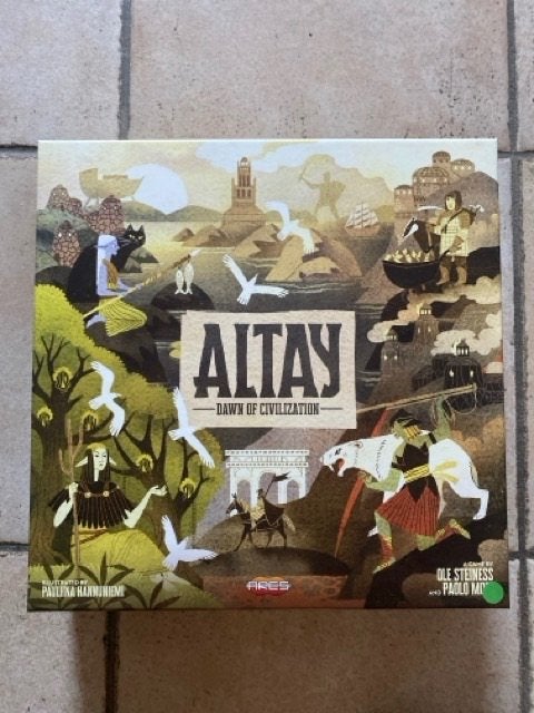 ALTAY - DAWN OF CIVLIZATION - super jeu de paolo mori, Envoi