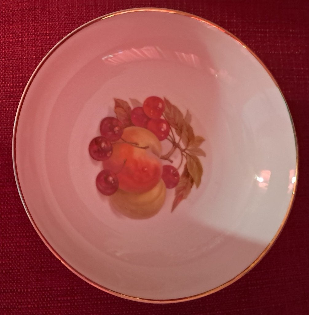 Arzberg porseleinen fruitschaal met vintage gouden rand, Antiek en Kunst, Ophalen of Verzenden