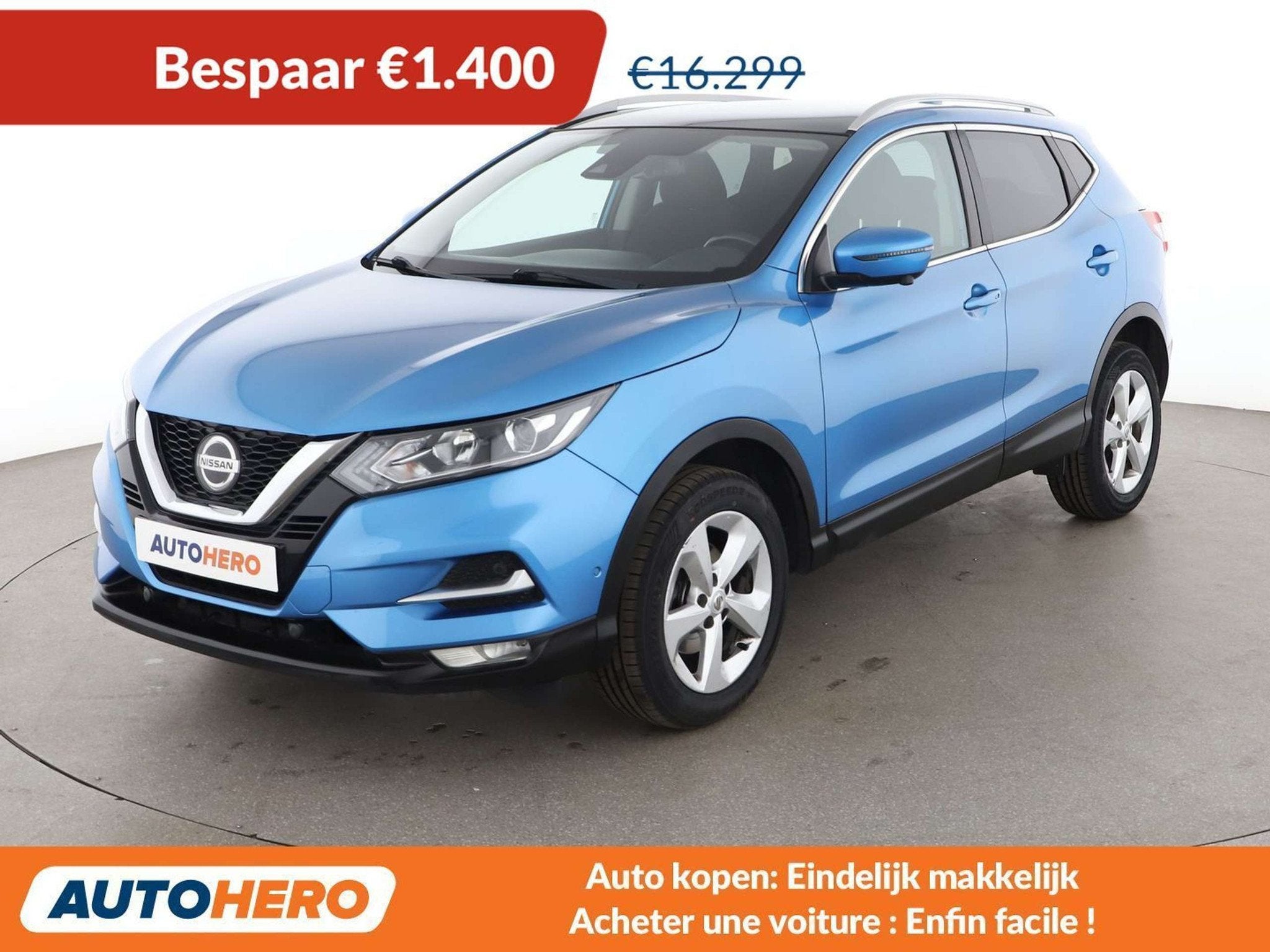 Nissan QASHQAI 1.5 dCi N-Connecta (bj 2020, automaat), Auto's, Stof, Euro 6, 5 deurs, Qashqai