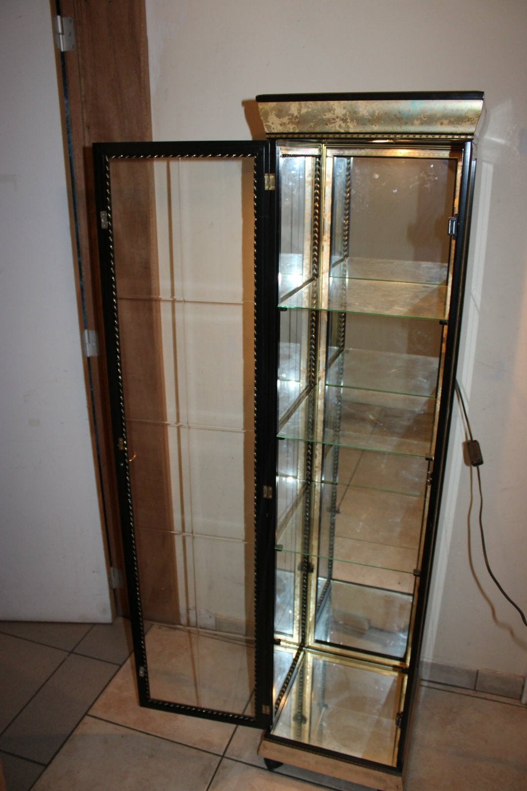 vitrinekastje, Huis en Inrichting, Ophalen, Gebruikt, Glas