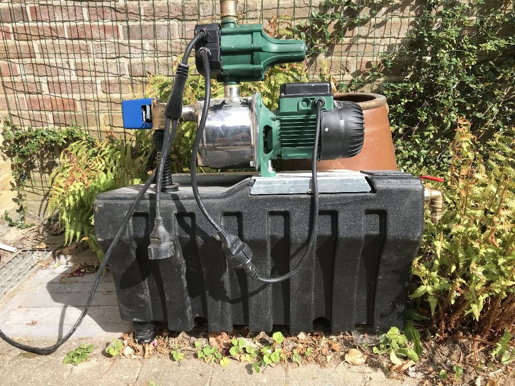 Waterpomp met voorrangsregeling putwater - leidingwater DAB, Installatie