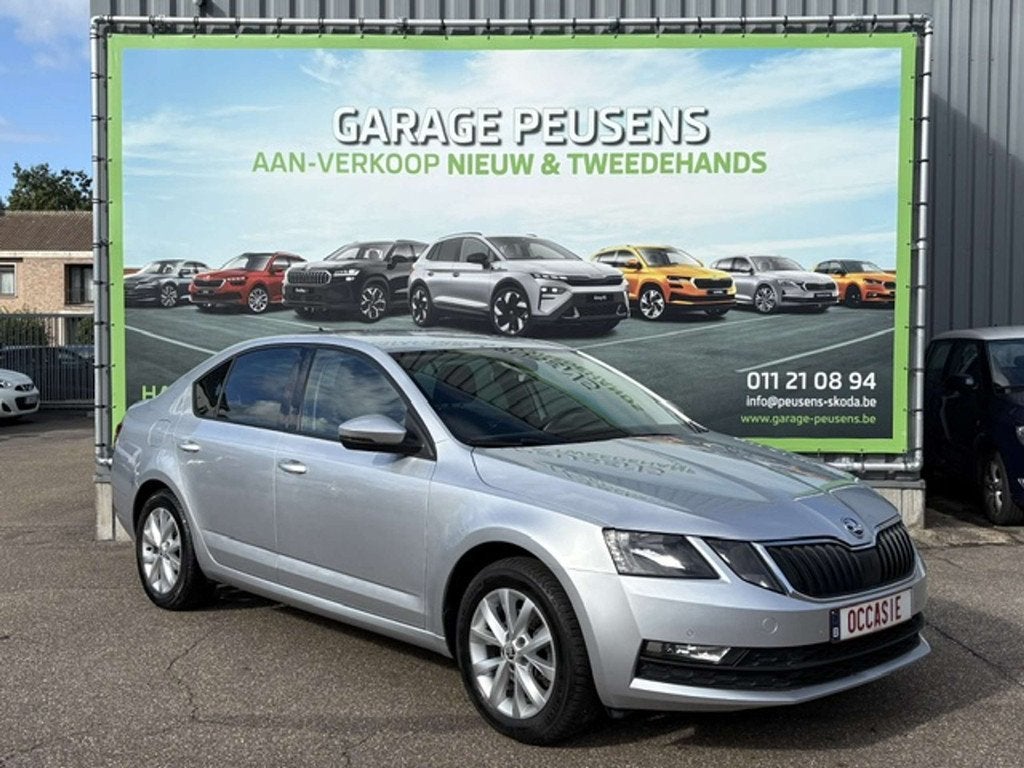 Skoda Octavia CNG 1.4 TSI Style (bj 2017), Auto's, Stof, Gebruikt, Overige kleuren, CNG (Aardgas)