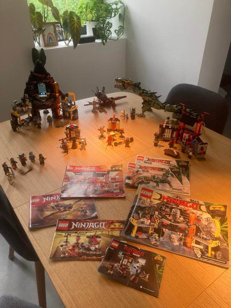 Ninjago lot, Enlèvement ou Envoi, Comme neuf, Complet, Ninjago