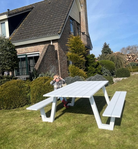 picknicktafels - verschillende kleuren, Jardin & Terrasse, Tables de pique-nique, Enlèvement ou Envoi, Neuf, Rectangulaire, Aluminium