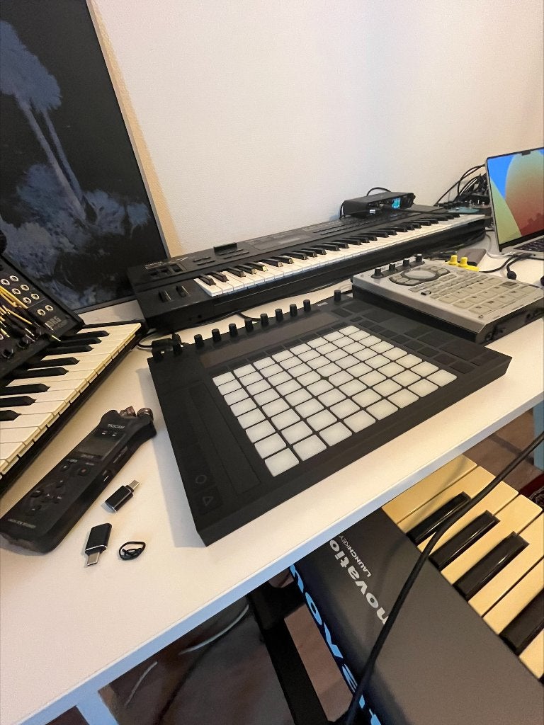 Ableton Live 12 Suite + Push 2 (incl. decksaver), Audio, Tv en Foto, Professionele apparaten, Ophalen, Zo goed als nieuw, Audio