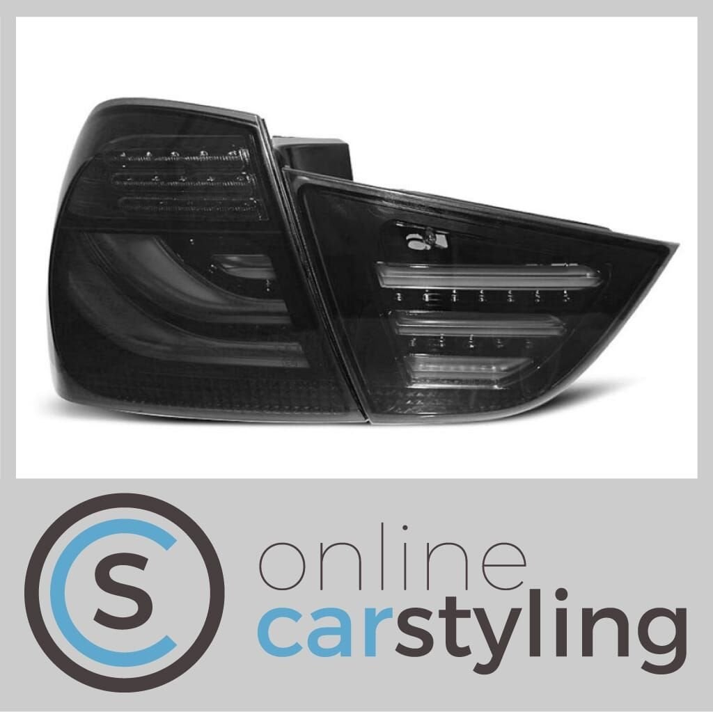 LED Achterlichten BMW 3-Serie E90 Zwart Lightbar Design, Auto-onderdelen, -, -, Nieuw, Ophalen of Verzenden