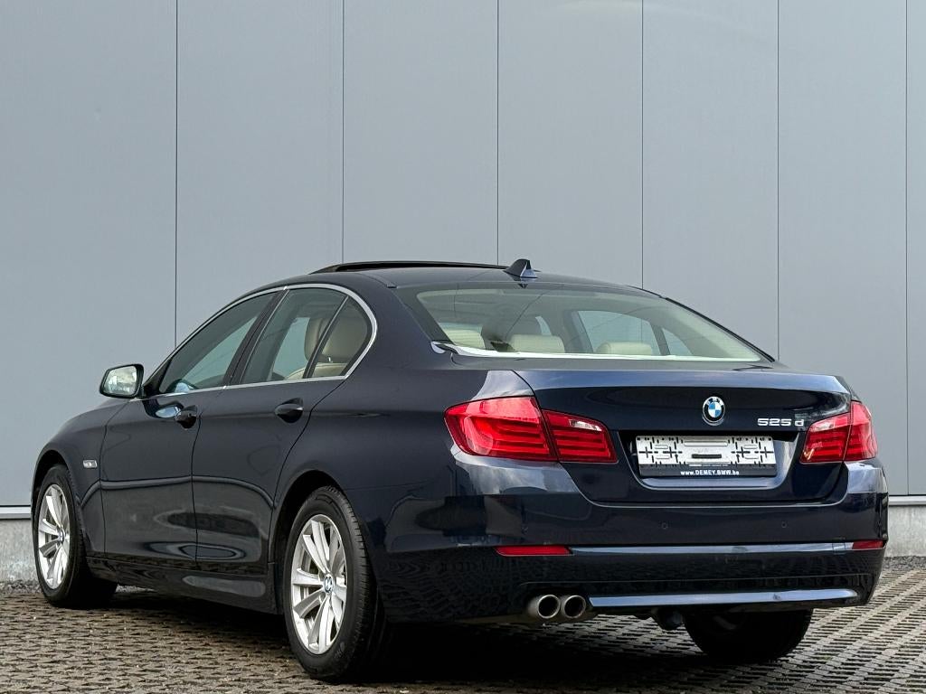 Bmw 525dA Opendak Adaptieve Cruise Xenon ElekZetels Memory, Euro 5, Achterwielaandrijving, Beige, 2993 cc