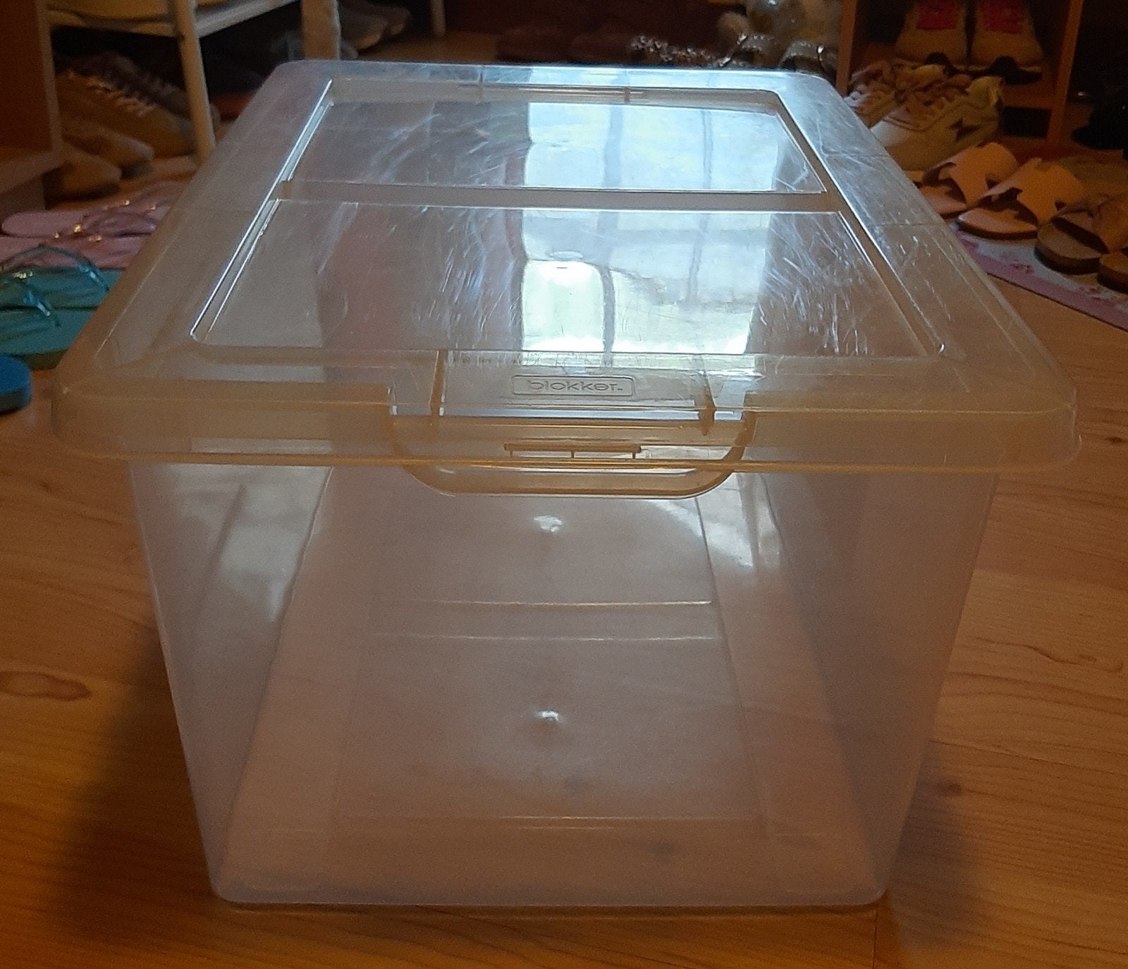 Boite de rangement en plastique, Enlèvement, Utilisé