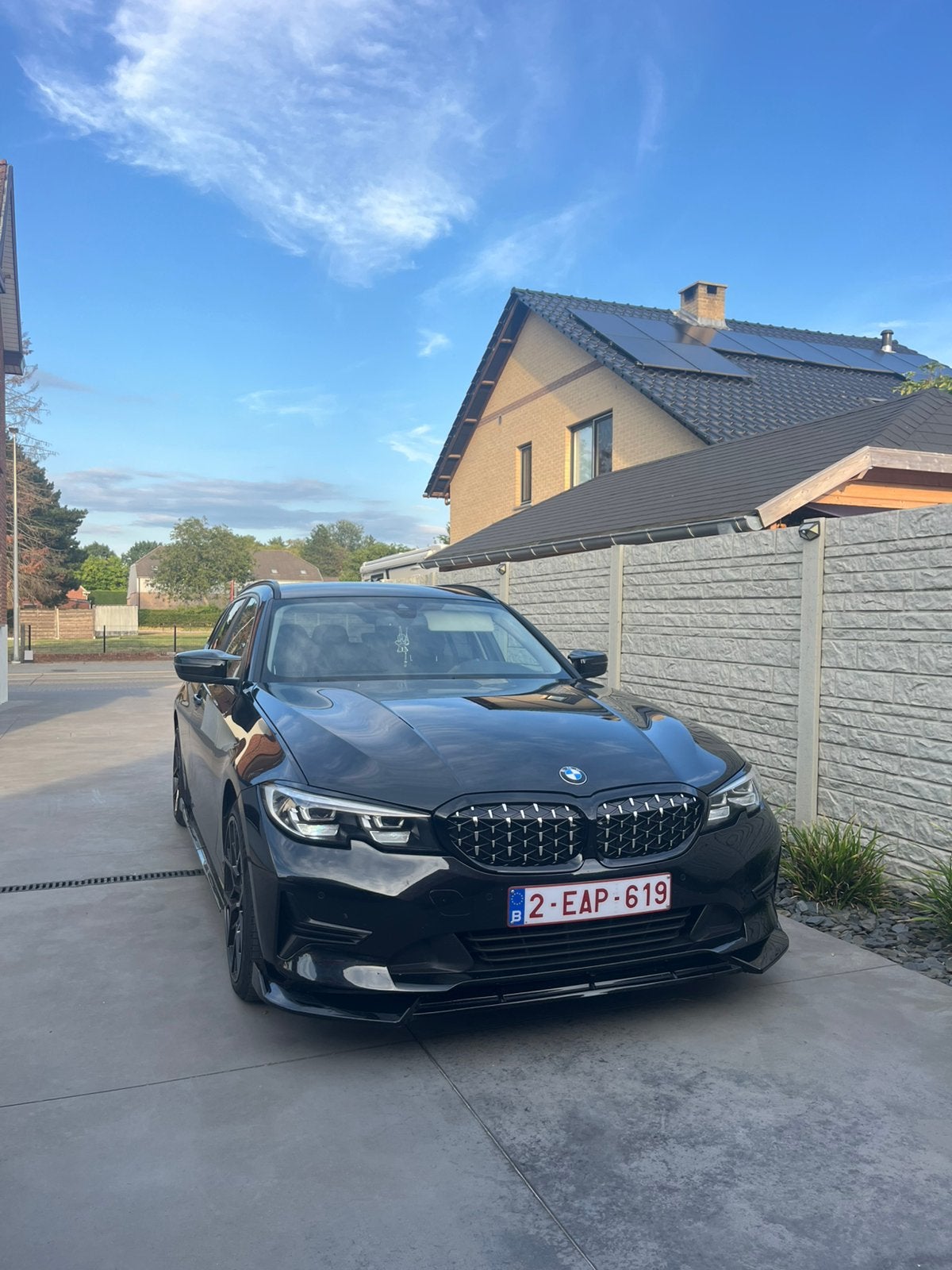 Bmw 318d touring 2020 G21, Auto's, Automaat, Achterwielaandrijving, Euro 6, Zwart