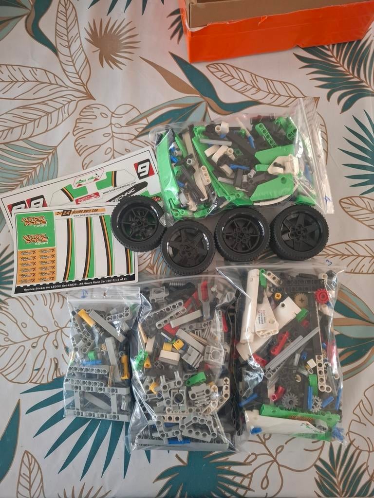 Lego 24 Hours Race Car (42039), Kinderen en Baby's, Speelgoed | Duplo en Lego, Ophalen of Verzenden, Zo goed als nieuw, Complete set