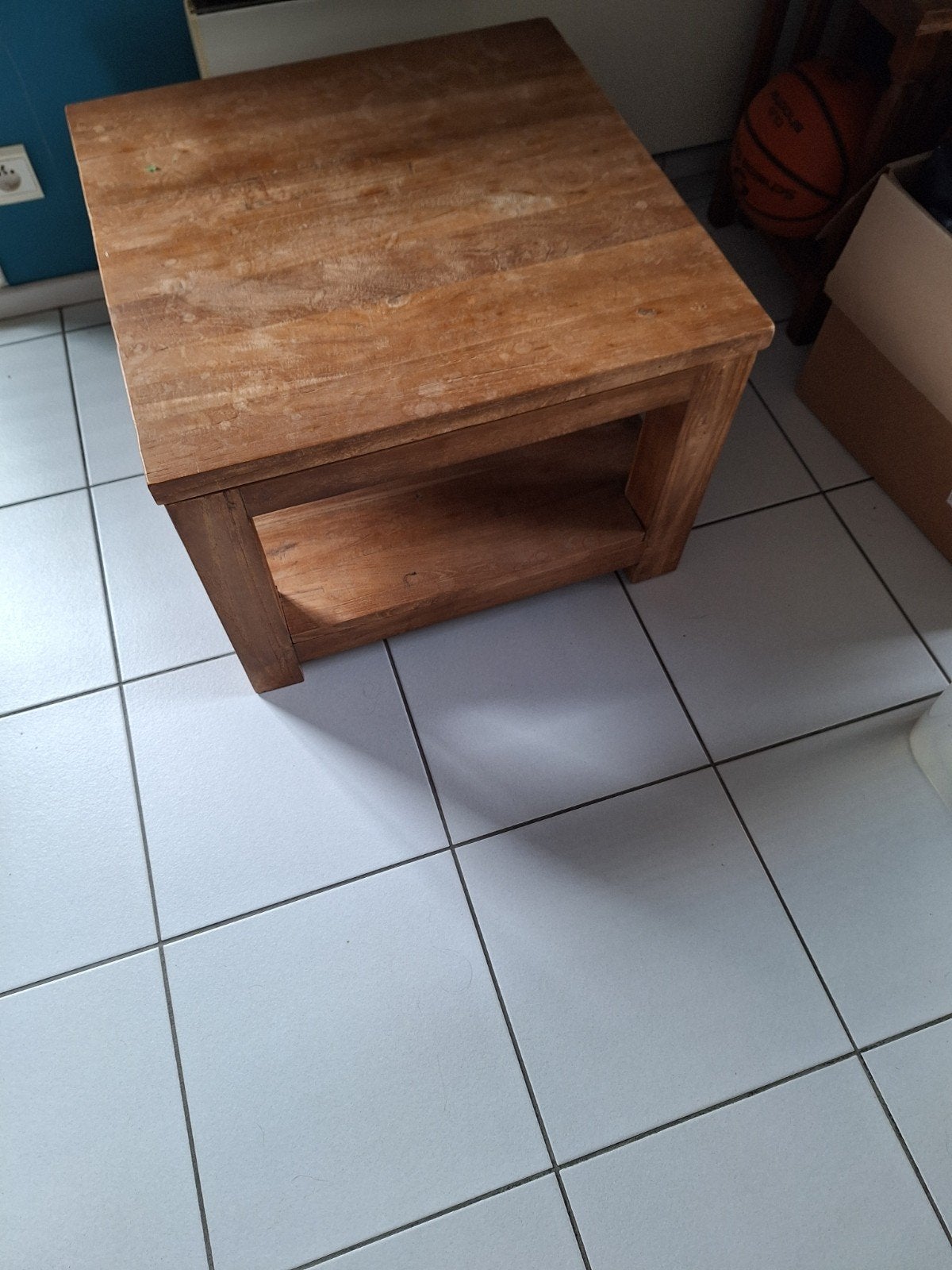 salon tafeltje uit teak, Huis en Inrichting, Ophalen