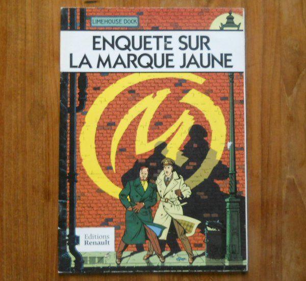 Enquête sur la Marque Jaune (Publicité pour Renault), Livres, Enlèvement ou Envoi, Utilisé, Renault