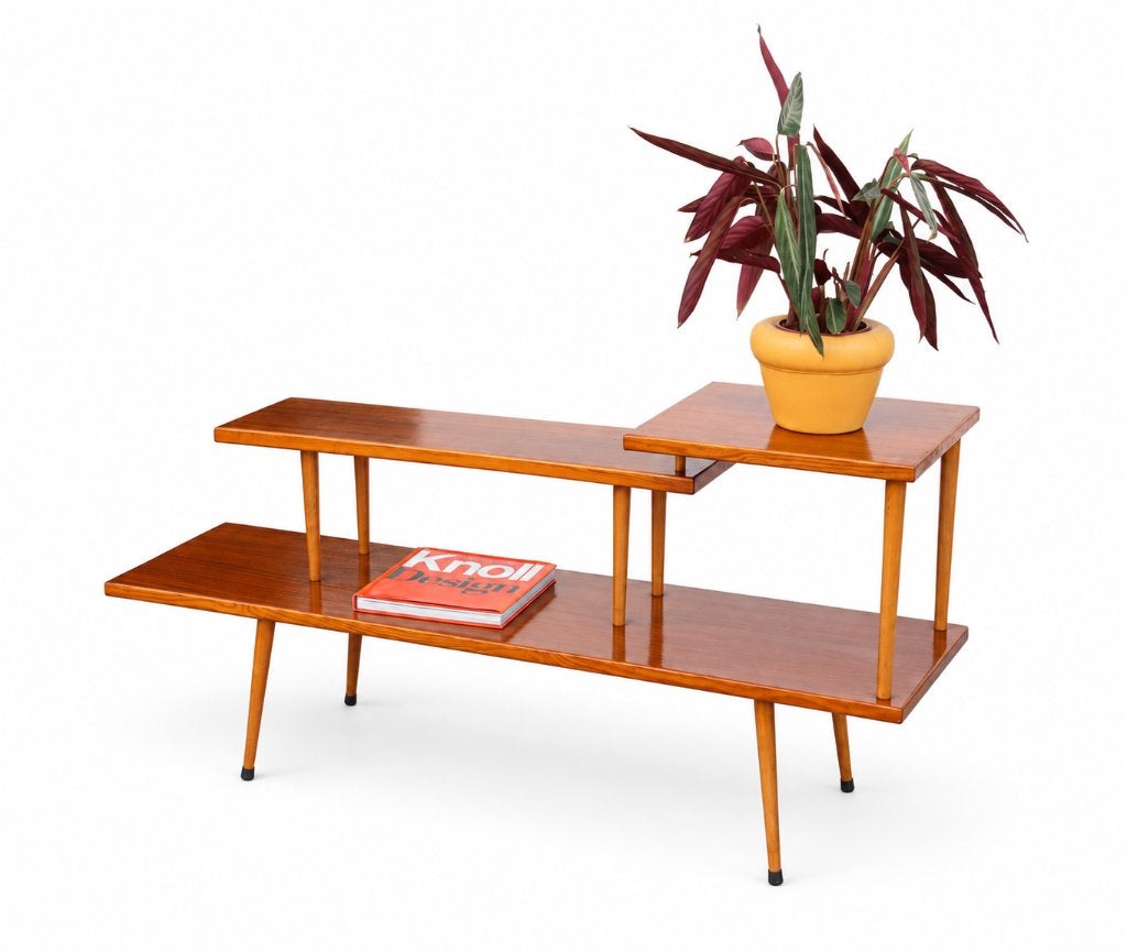 Vntage unieke houten etarge XL / Grote plantentafel jaren 50, Enlèvement