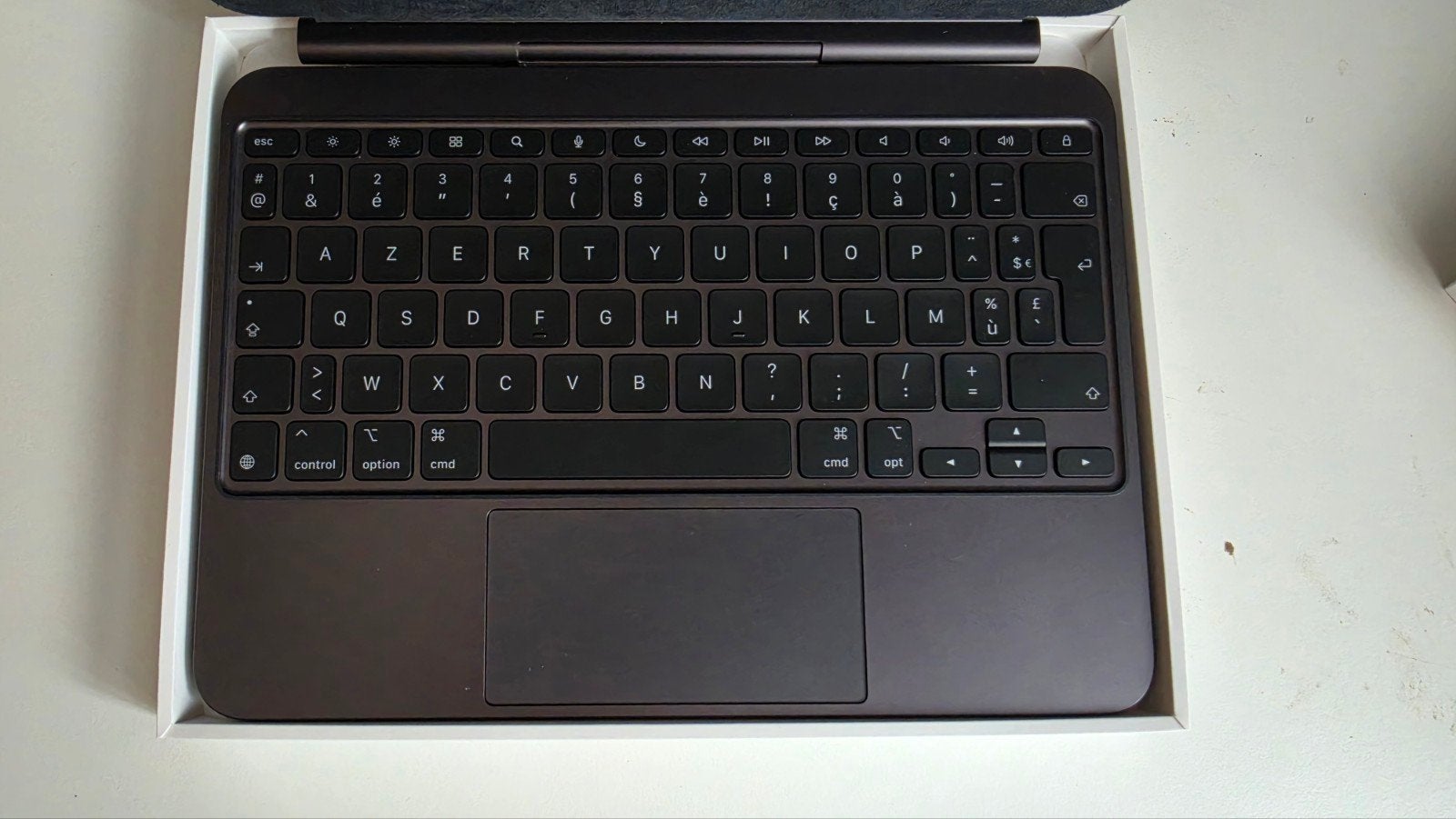 Clavier Apple Magic Keyboard iPad Pro 11 pouces (2024) AZERT, Enlèvement ou Envoi, Utilisé, 11 pouces, Apple