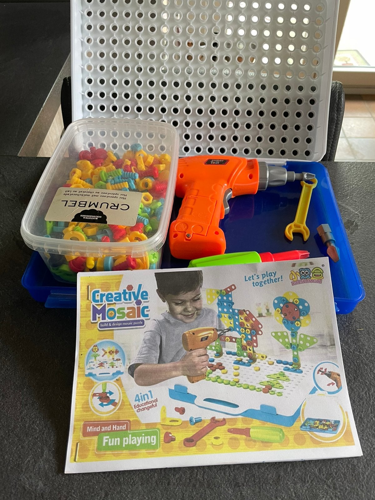 Creatief speelgoed voor tweelingen (2), Kinderen en Baby's, Ophalen, Zo goed als nieuw, Bouwen