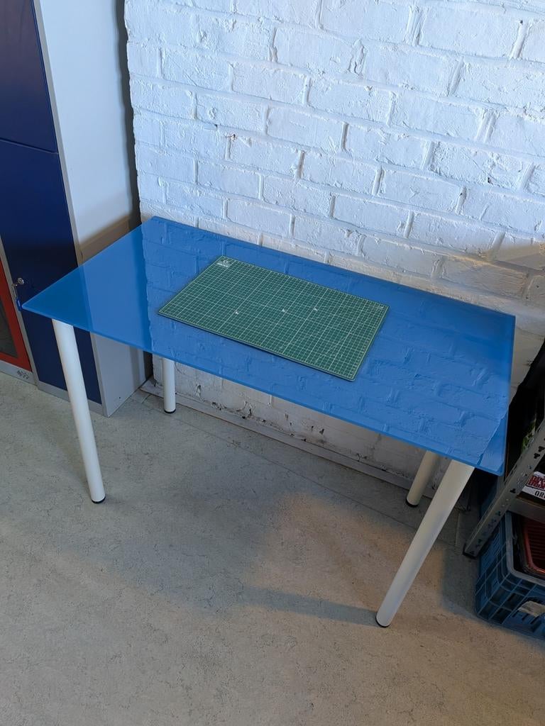 Vintage Ikea tafel bureau, Huis en Inrichting, Ophalen