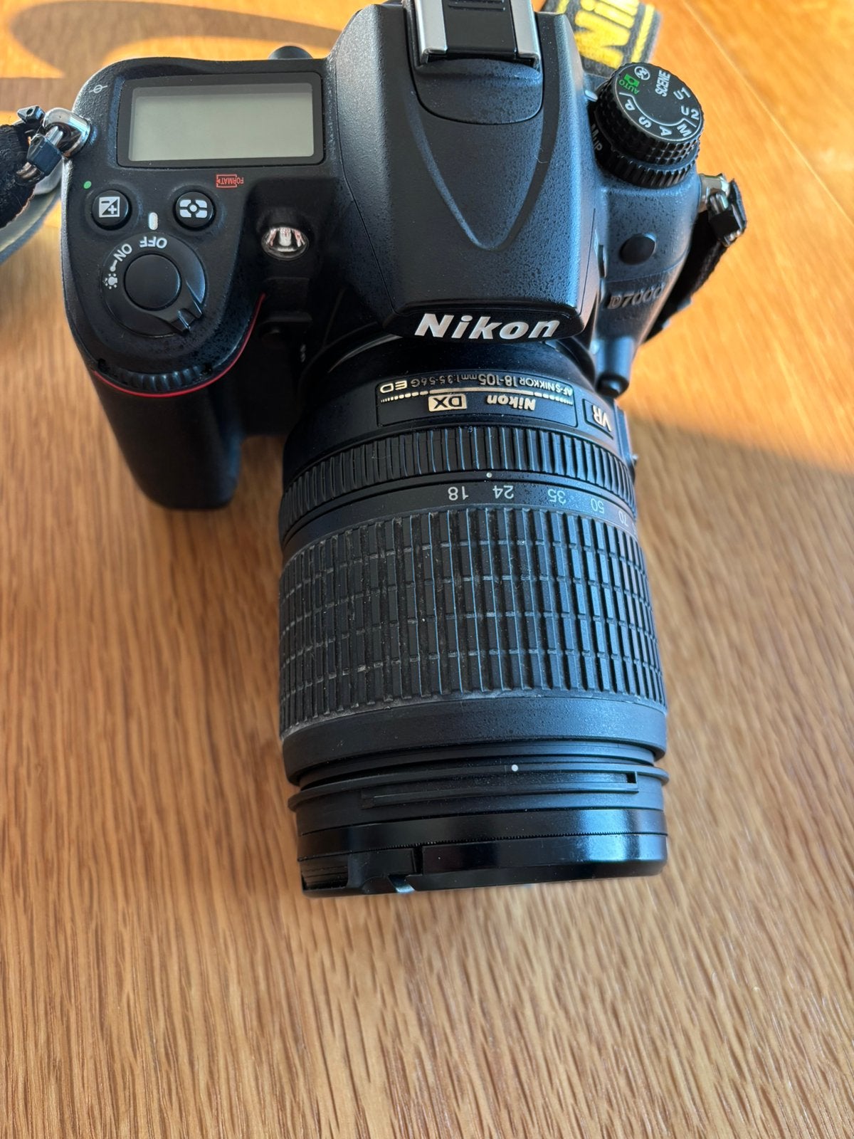 Nikon D7000 - 18 - 105mm, TV, Hi-fi & Vidéo, Enlèvement, Comme neuf, Nikon