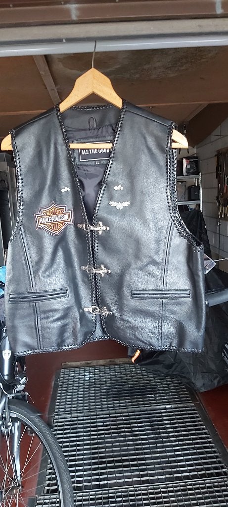gilet, Heren, Jas | leer, Ophalen of Verzenden, Overige