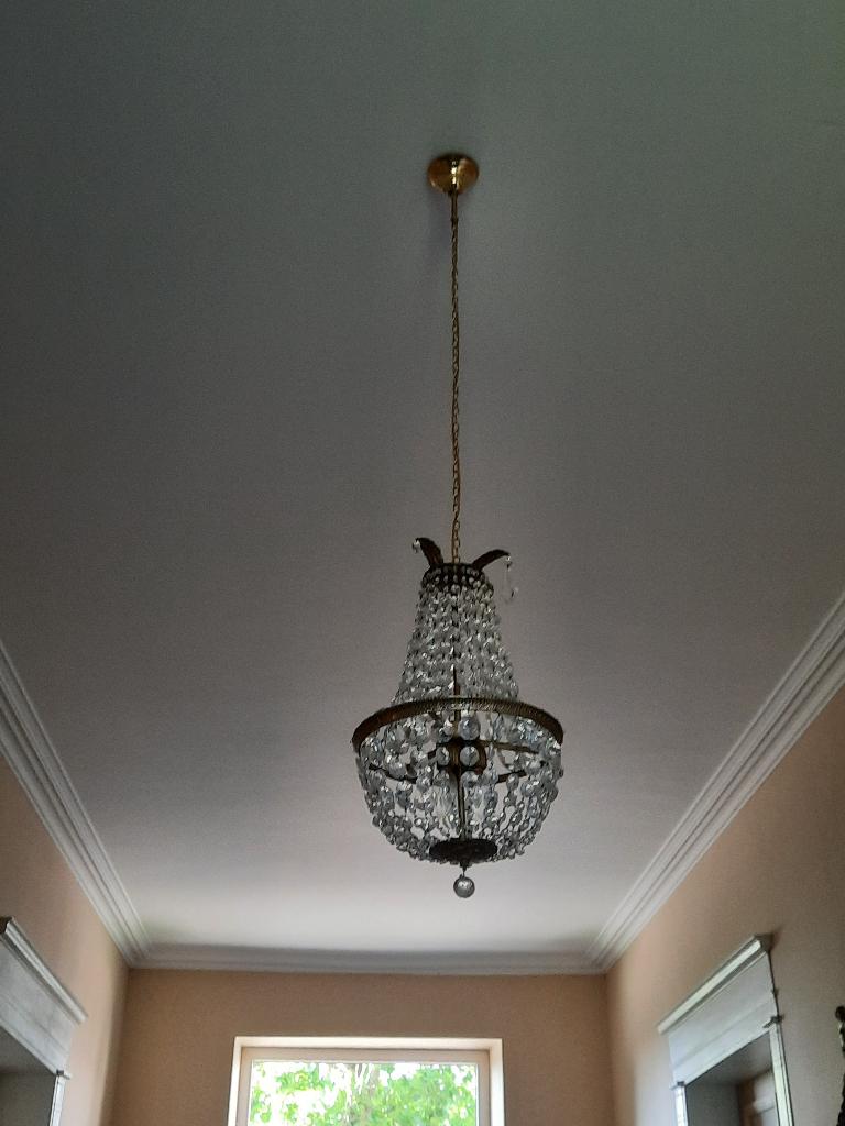 luster, Huis en Inrichting, Lampen | Kroonluchters, Ophalen, Glas
