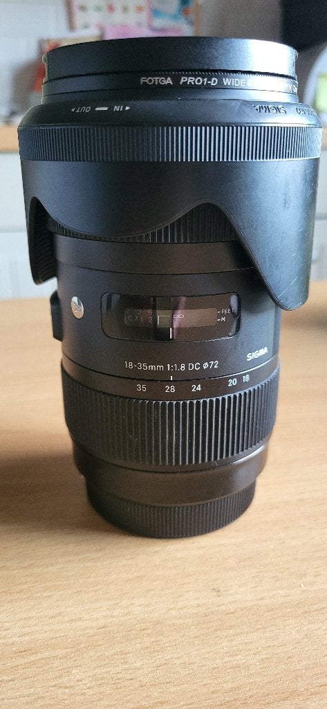 Sigma 18-35 mm f1.8 DC HSM Art voor Canon, TV, Hi-fi & Vidéo, Photo | Lentilles & Objectifs, Zoom, Utilisé, Objectif grand angle