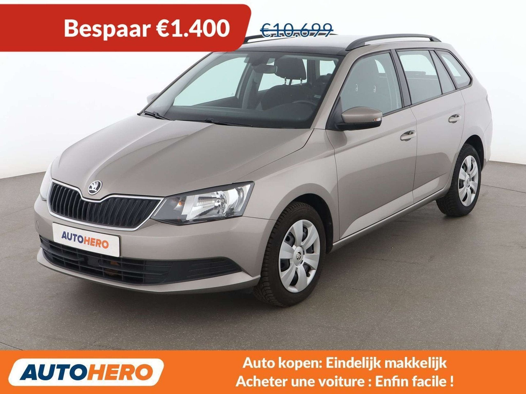 Skoda Fabia 1.0 TSI Ambition (année de construction 2018), Autos, Argent ou Gris, Achat, 1188 kg, Autres carburants