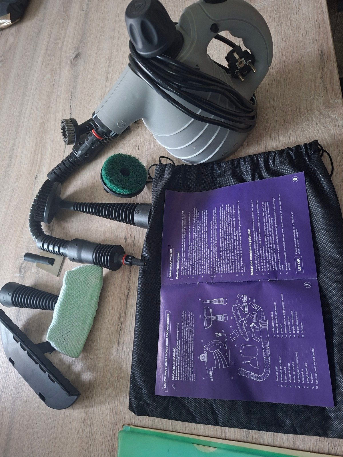LUMAN 16 in 1 Stoomreiniger C1 - Handstoomreiniger - Handsto, Enlèvement ou Envoi
