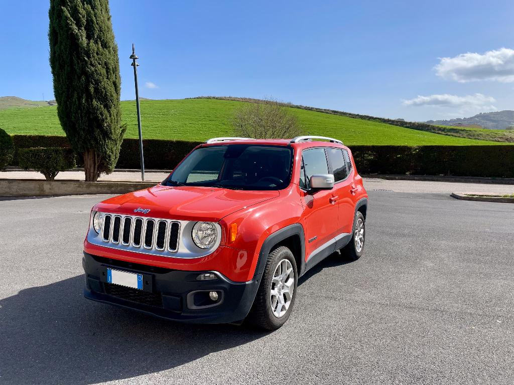 Jeep Renegade Limited - 1.6 Orange, Autos, Achat, Euro 6, Autres couleurs, Noir