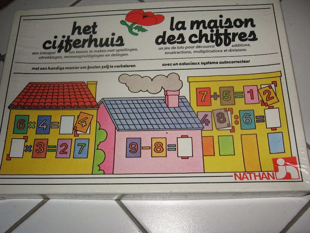 La maison des nombres, un jeu de loterie pour découvrir les, Enfants & Bébés, Jouets | Éducatifs & Créatifs, Enlèvement ou Envoi